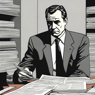 In the famous novel, the protagonist's stockholding in a corrupt corporation becomes a central plot point, leading to tense confrontations and financial intrigue.