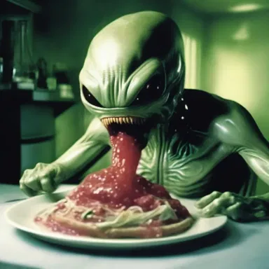 In the science fiction novel, the alien creature possessed gulper-like abilities and could consume large quantities of food in one gulp.