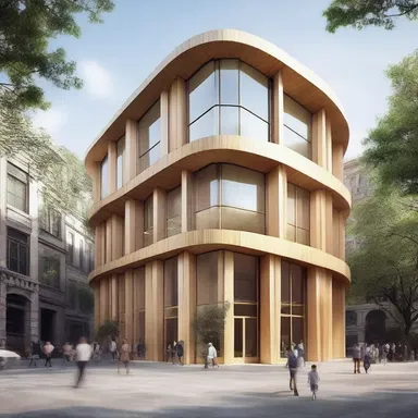The architect utilized the concept of a human dynamo to create a building that exuded energy and vitality.