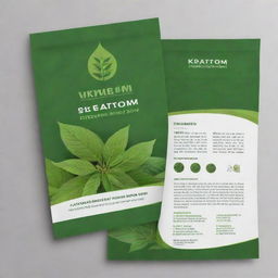 Create an engaging leaflet in the most widely spoken Vietnamese dialect advertising kratom. Use the page https://easykratom.cz/ including its logo. The prices including delivery are: 50g for 145, 25g for 80czk and 10g for 40czk.