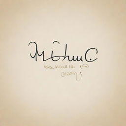 Elegant and stylish signature for the name 'Mithul'.