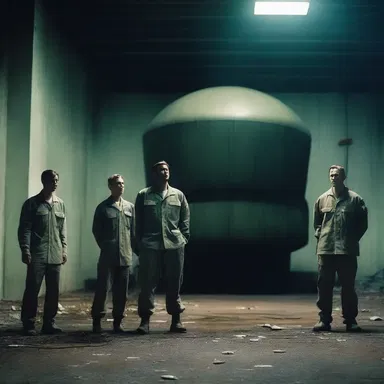 In the horror movie, a group of friends stumble upon an abandoned military base that houses a malfunctioning guidance system for nuclear warheads.