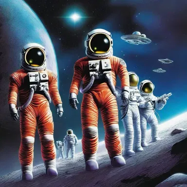 In a distant future, a group of space explorers from the neighborhood of Earth embarks on a mission to save the galaxy.