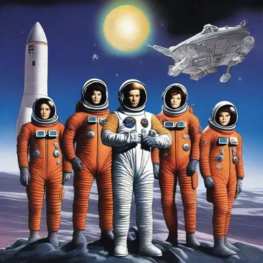 In a distant future, a group of space explorers from the neighborhood of Earth embarks on a mission to save the galaxy.