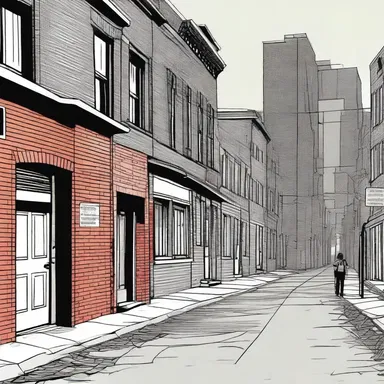 The novel tells the story of a woman growing up in the working-class neighborhood of a big city.