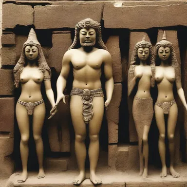 Legends of gods and goddesses were passed down through generations in the neighborhood.