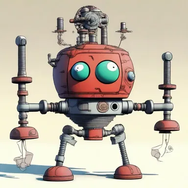 The character's methodicalness in assembling intricate contraptions never fails to entertain the audience in the animated series.