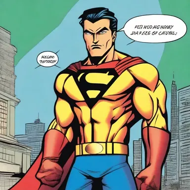 The protagonist in the comic book series is known for his cynical attitude towards superheroes and their motives.