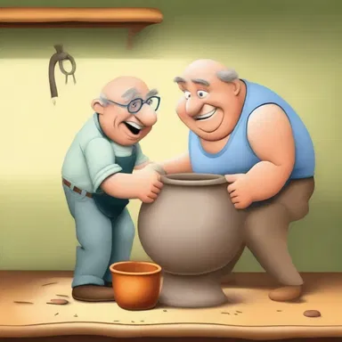 Why did the tinker refuse to fix the broken pot? Because he couldn't handle the pressure anymore!
