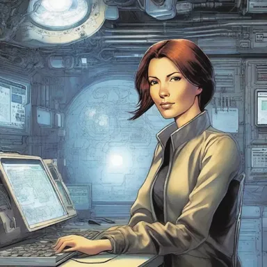 In the science fiction novel, the protagonist is a skilled engineer who tinkers with advanced technology to save the world.