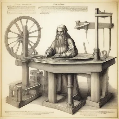 During the Renaissance, Leonardo da Vinci used to tinker with various mechanical devices and inventions.