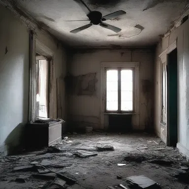 The protagonist decided to explore the abandoned house, unaware of the horrors that awaited him as he tinkered with the objects within.