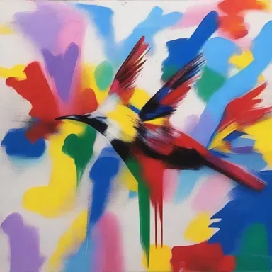 The artist would tinker with different colors and brush strokes to create a masterpiece.
