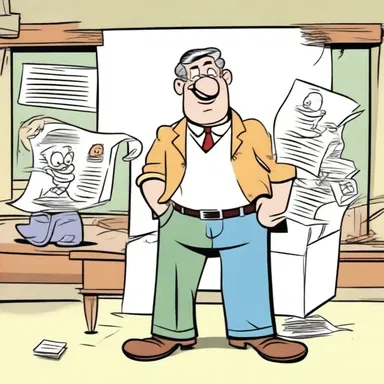 The cartoonist would tinker with character designs and storyline to make the cartoon more entertaining.