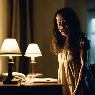The director would tinker with the lighting and sound effects to make the horror movie more suspenseful.