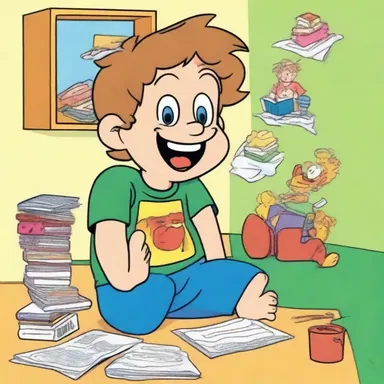 As a child, Mark would spend his leisure time watching cartoons on Saturday mornings, laughing at the hilarious antics of his favorite characters.