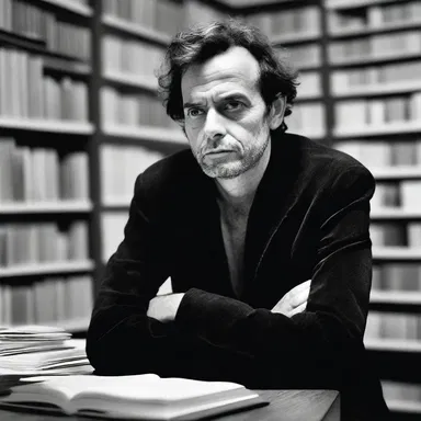 The edgy author's raw and gritty writing style gave him immense street cred in the world of contemporary literature.