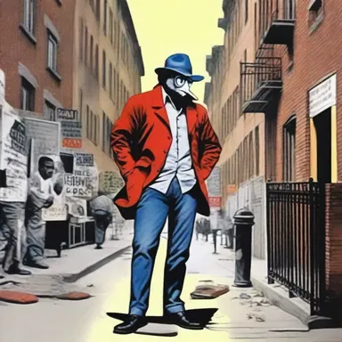 The rebellious artist's work was often influenced by historical events, giving him street cred among history buffs who appreciated his unique perspective.