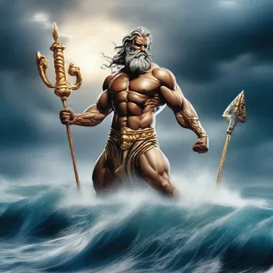 According to Greek mythology, whenever Poseidon was angered, he would unleash uncontrollable storms upon the seas.