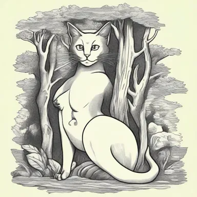 According to ancient mythology, the wood pussy's scent was believed to have magical powers and was often used in potions and spells.