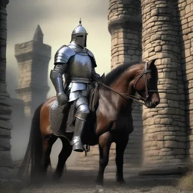 After losing the battle, the defeated knight returned to his castle chapfallen, his spirit crushed by the enemy's victory.