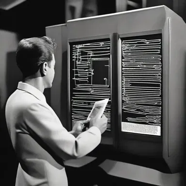 The advanced technology in the science fiction story relied on flexible, papery display screens.