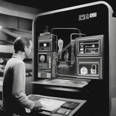 The advanced technology in the science fiction story relied on flexible, papery display screens.
