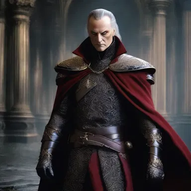 In the world of fantasy, the crassness of the villain's behavior contrasted with the elegance and grace of the noble hero.