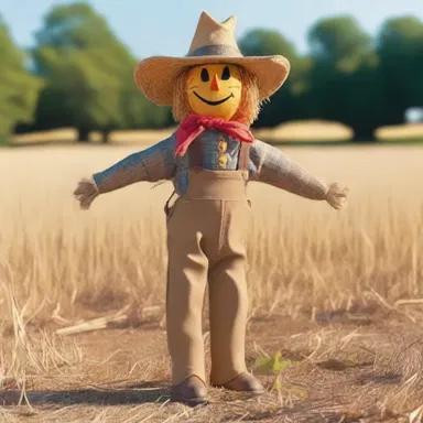 Why did the scarecrow win an award? Because he was outstanding in his field, with no competition!