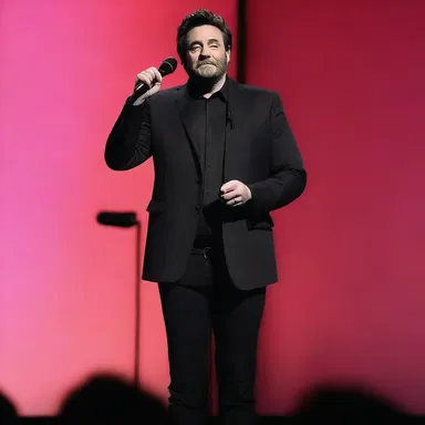 The comedian delivered a punchline that left the audience in stitches, as it was no ordinary joke.
