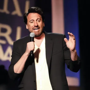 The comedian delivered a punchline that left the audience in stitches, as it was no ordinary joke.