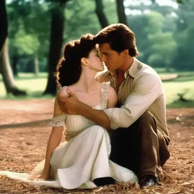 The love story in the movie predates the events of the sequel.