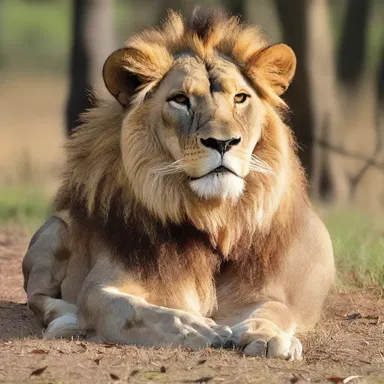 The lion predated on the defenseless deer in the wildlife documentary.