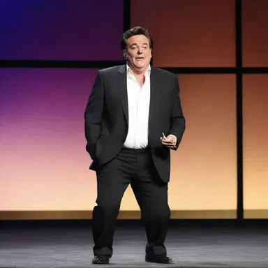 The comedian misrelated a series of jokes, leaving the audience puzzled rather than amused.