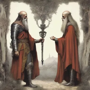 In the misrelated fantasy novel, the author mistakenly intertwined the plotlines of two unrelated realms.