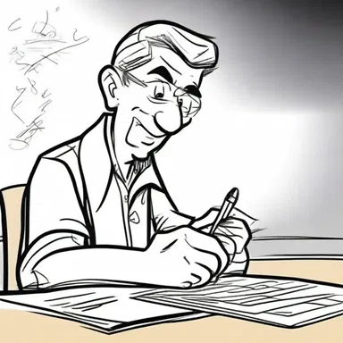 The aspiring cartoonist always carried a jotter to sketch out his brilliant ideas for new characters and comic strips.