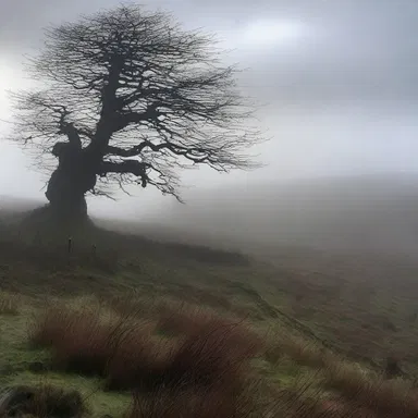 The matutinal mist settled over the moors, setting the eerie atmosphere for the gothic novel.