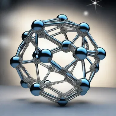 In the romantic moonlight, the atoms in the space lattice formed a mesmerizing crystal structure.