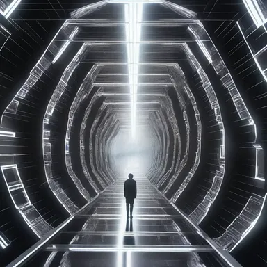 The sci-fi film showcased the beauty and complexity of the space lattice in stunning visual effects.