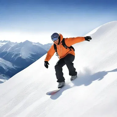 Why did the snowboarder refuse to schuss down the mountain? Because he was afraid of going downhill fast!