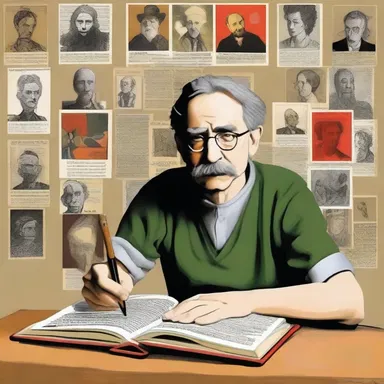 The art teacher assigned readings from the school text on famous artists and their techniques.