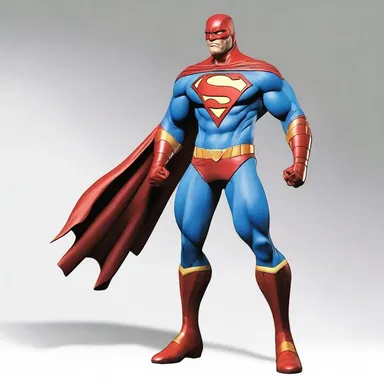 The superhero's suit was made from a plumbous material, giving him enhanced protection against attacks.