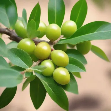 During ancient times, the Romans cultivated oleaster shrubs for their olivelike fruits.