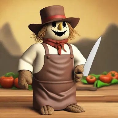 Why did the scarecrow become a chef? Because it wanted to become a master at using a butcher knife!