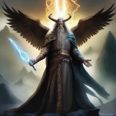The epic fantasy series features a powerful sorcerer who can perform crossbreeding between mythical creatures.