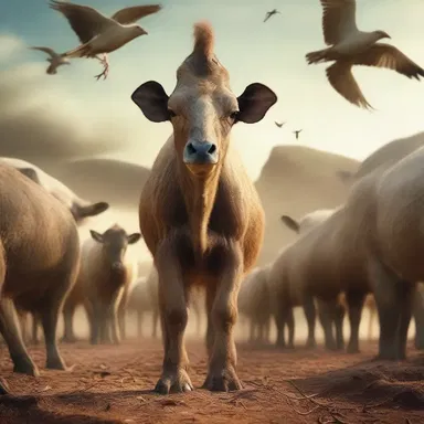 The movie explores the concept of crossbreeding between humans and animals, resulting in unique and extraordinary beings.