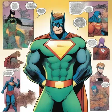 In this superhero comic, the crossbreeding of different species gives the protagonist a unique set of powers.