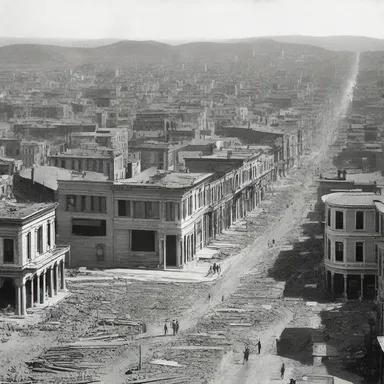 In the early 20th century, city planning played a vital role in the reconstruction of San Francisco after the devastating earthquake of 1906.