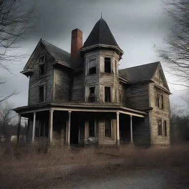The horror movie portrayed a city planning project gone terribly wrong, resulting in a haunted town plagued by paranormal activities.
