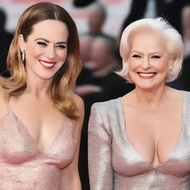 She jokingly said, 'I could be a movie star!'